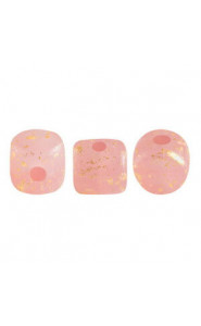 Les perles par Puca® Minos beads Rose opal splash 71020/94401
